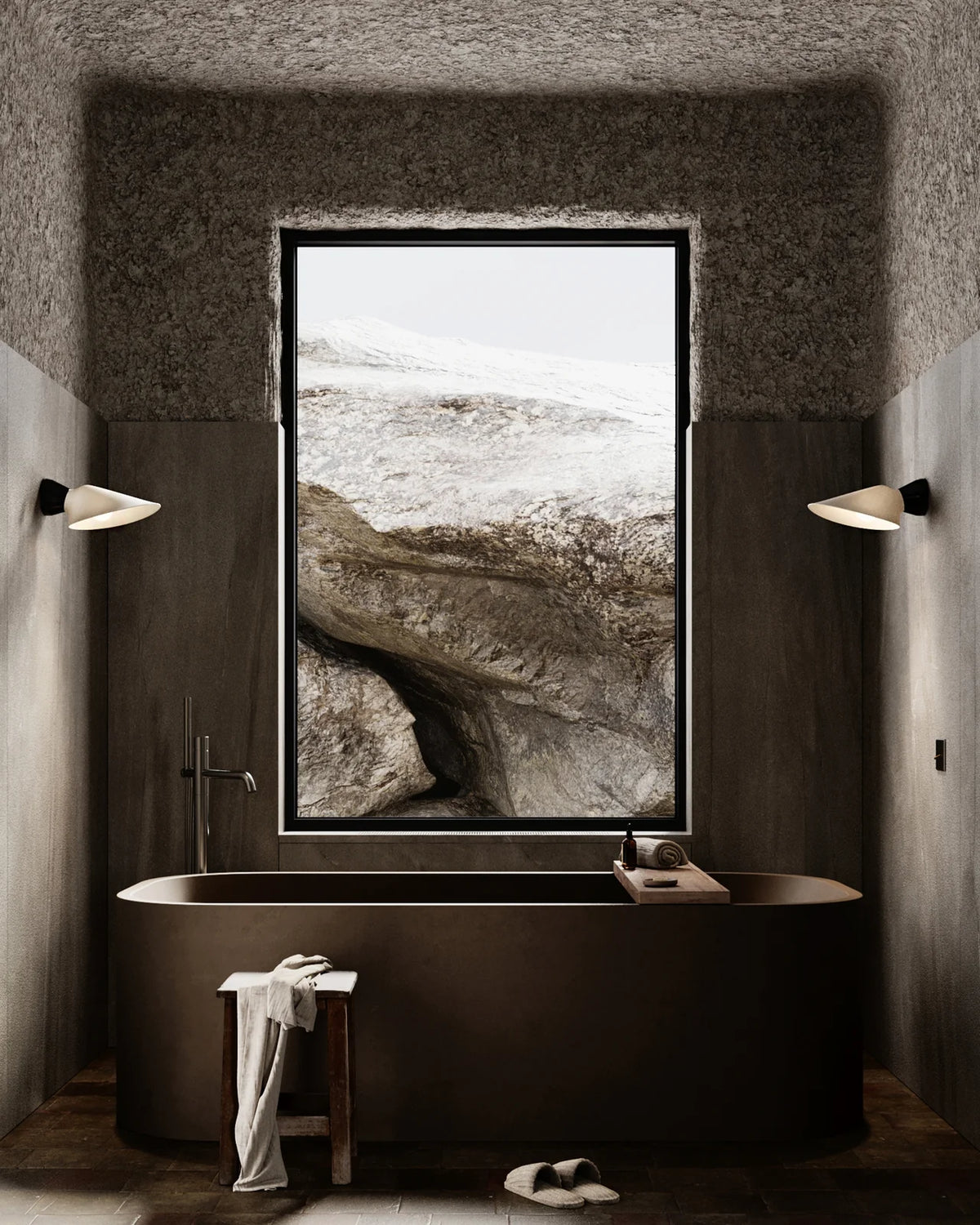 Plume Appliques salle de bain  LED