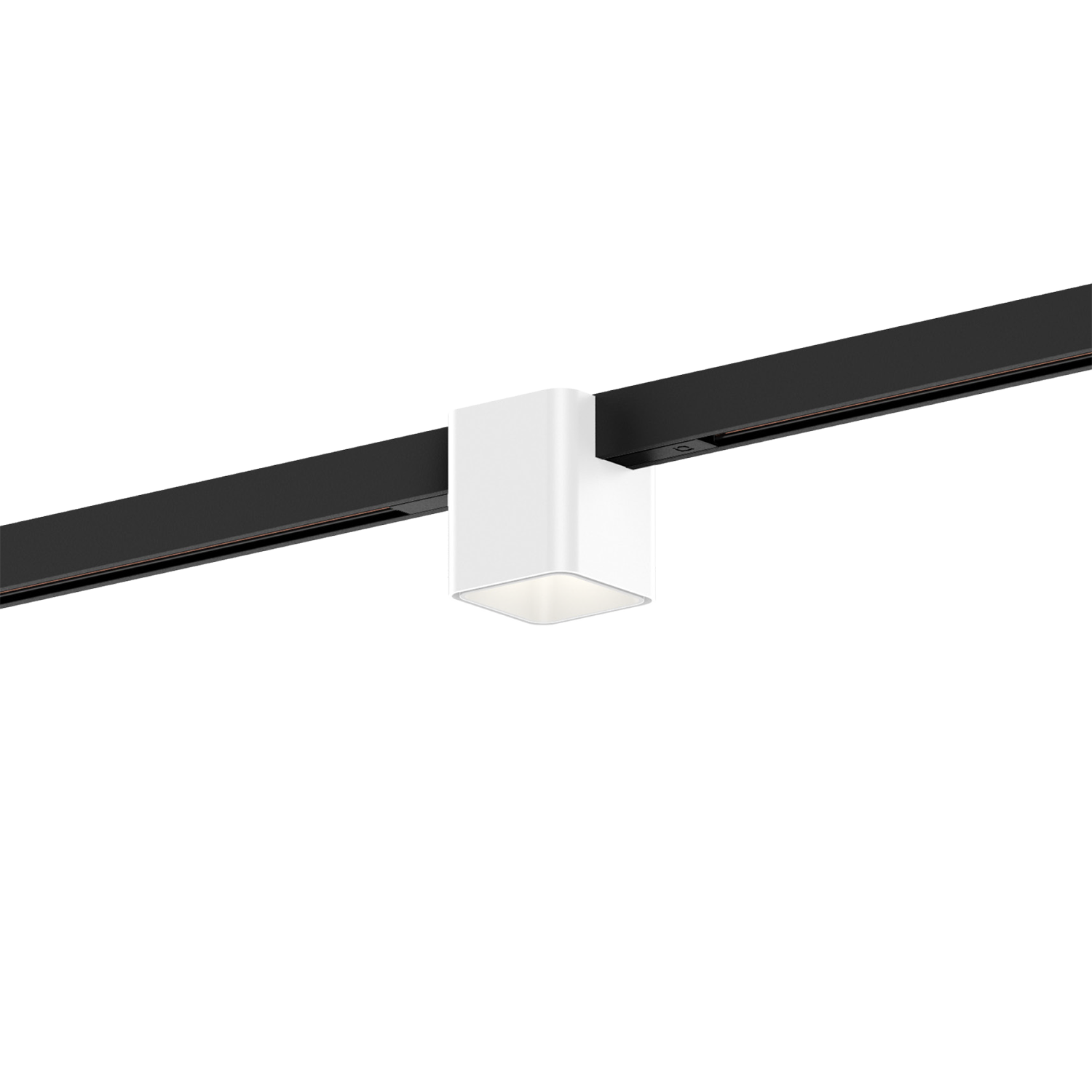Blanc mat (Rail noir)