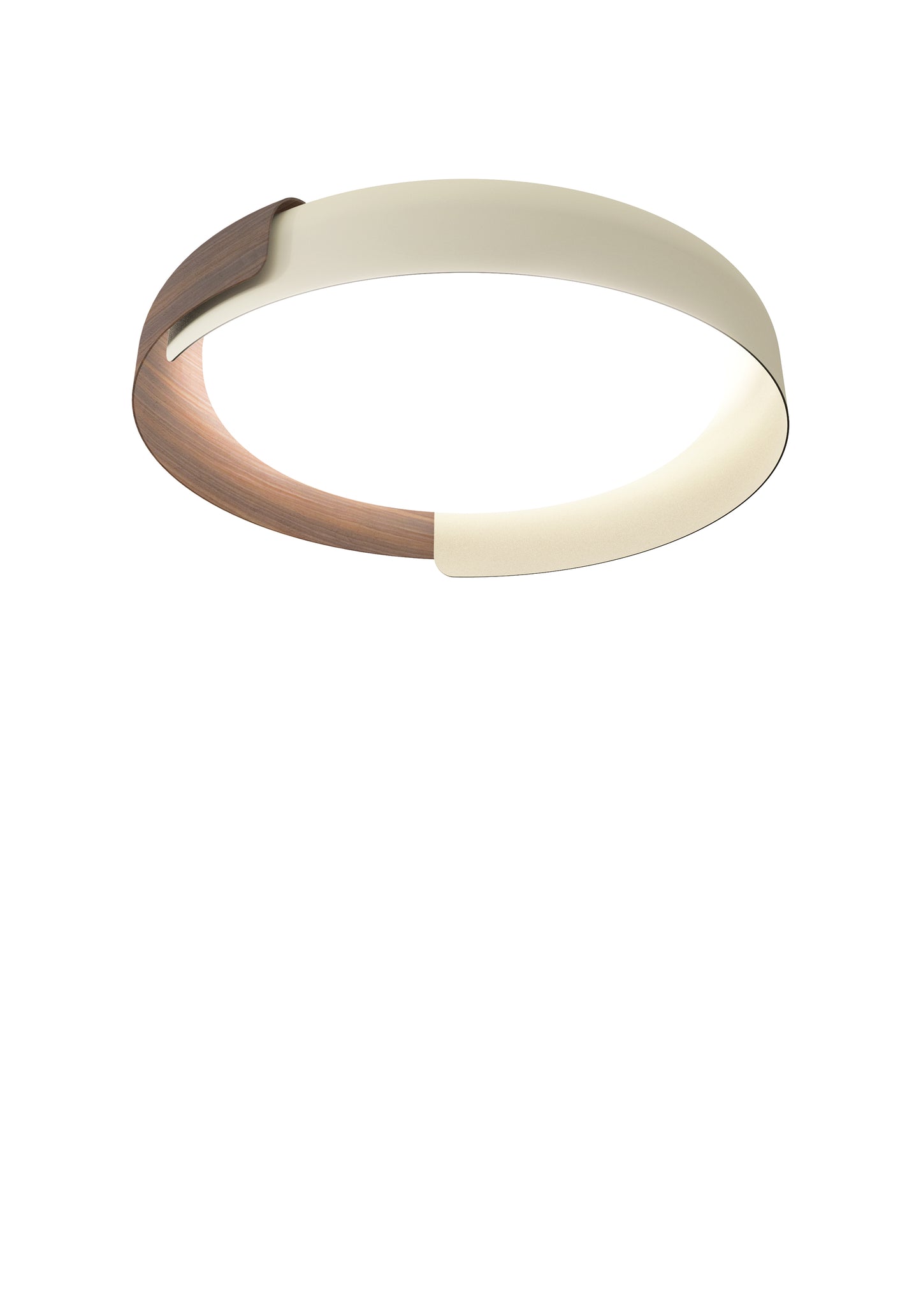 Dala 2700K Plafonniers LED Sable Bois