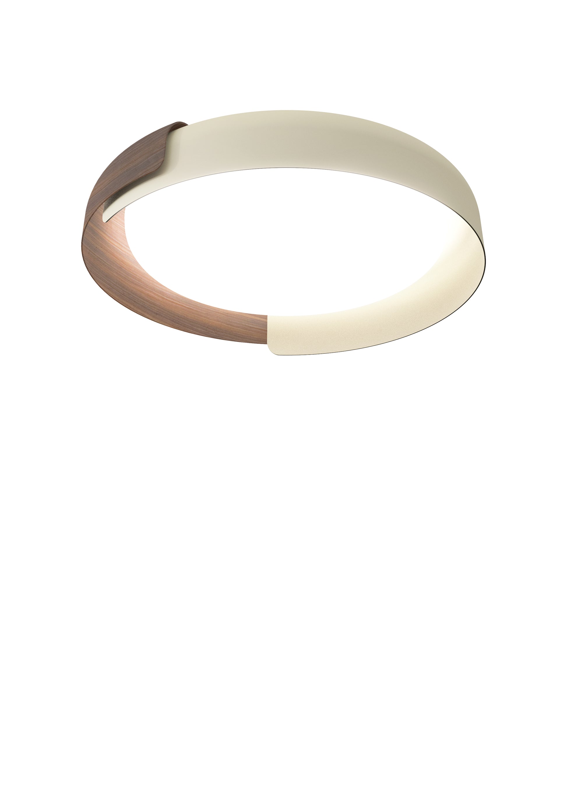 Dala 2700K Plafonniers LED Sable Bois