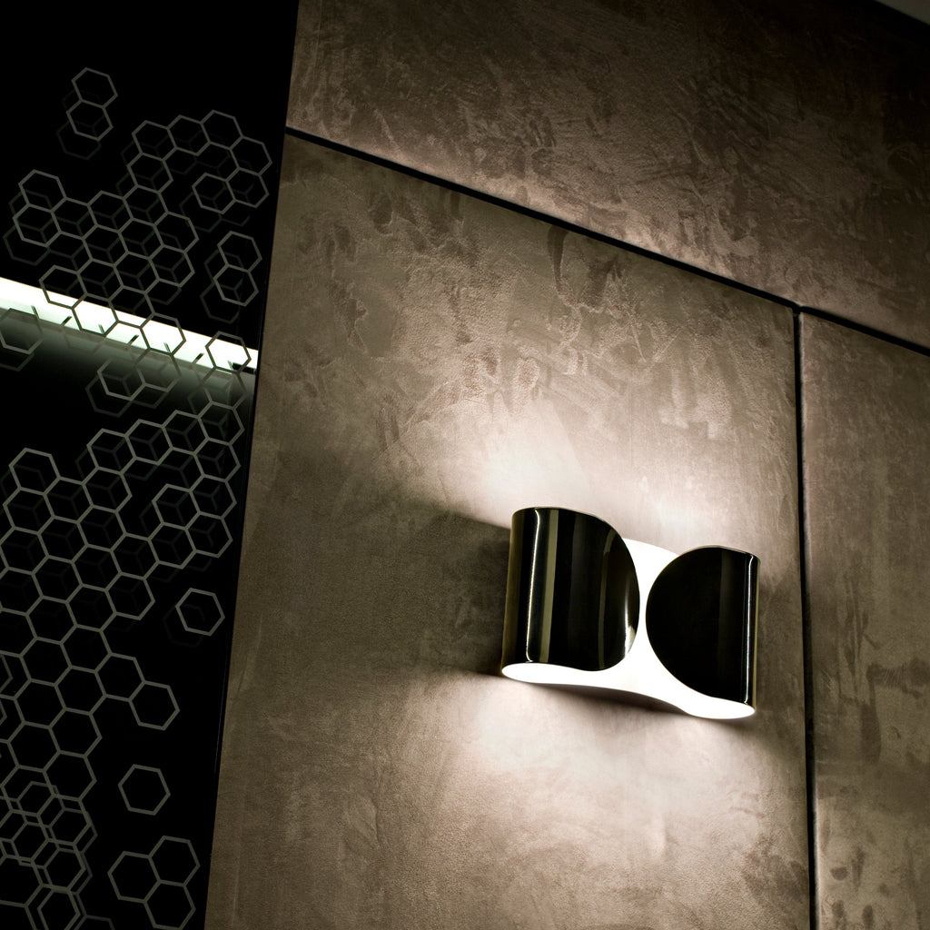 Luminaires Foglio Appliques Flos coloris Plaqué Or — vue additionnelle