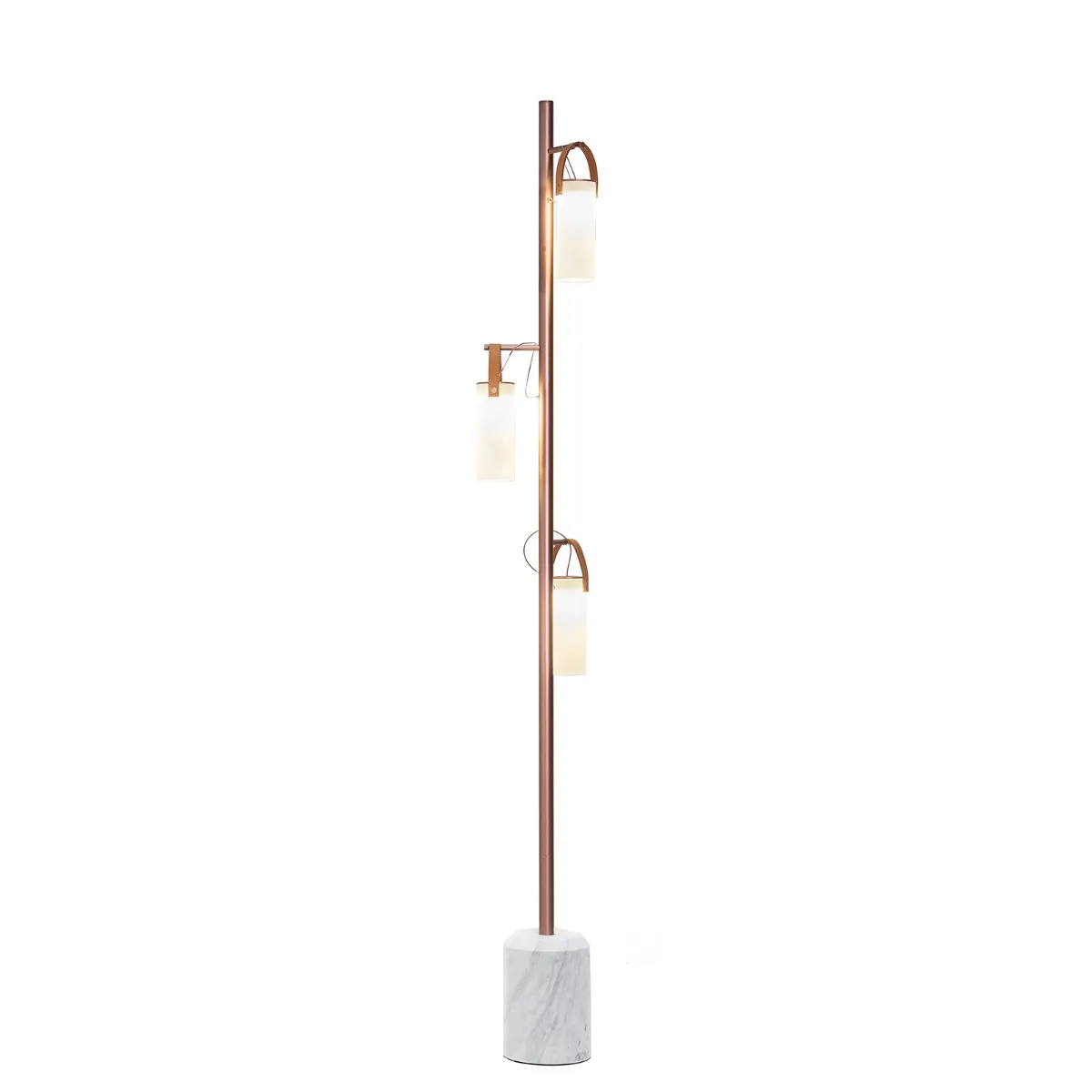 Galerie H.190cm Lampadaires LED Marbre