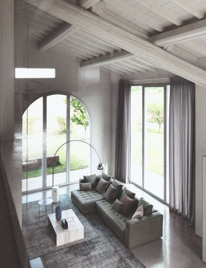 Arco Lampadaires Argent LED