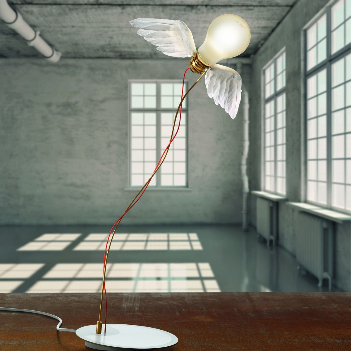 Lucellino Lampes de chevet LED Blanc