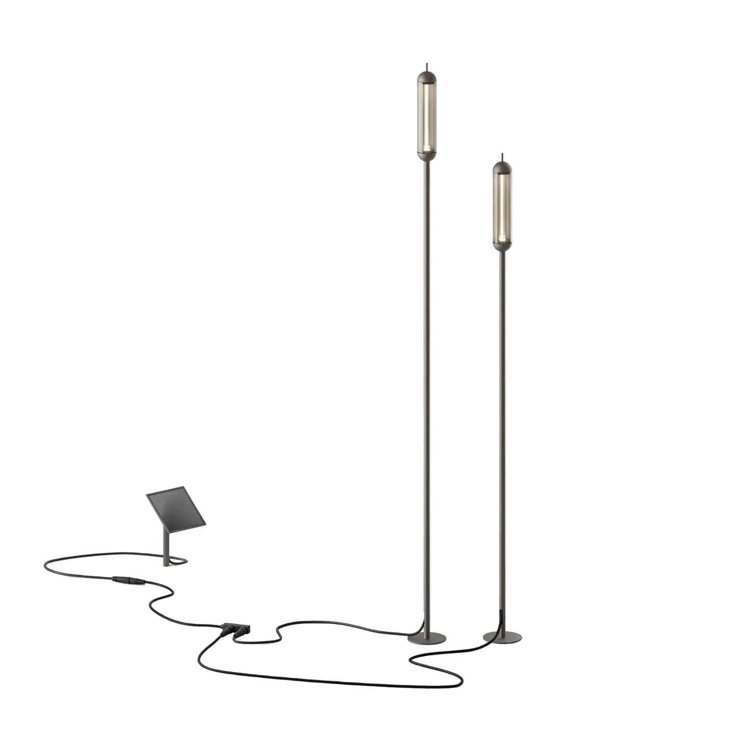 Reed Solar Set Spots Outdoor