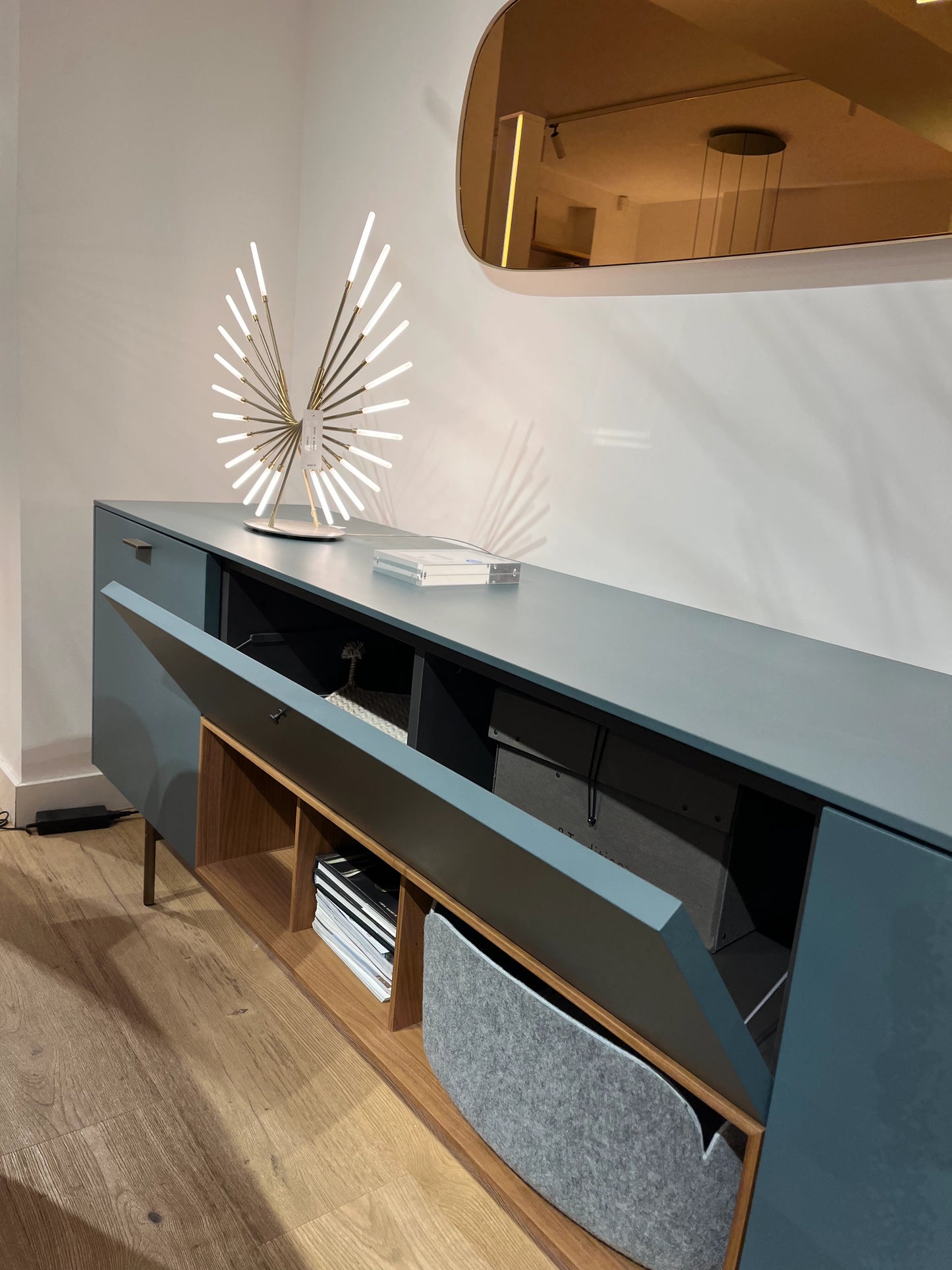 LT40 Bahut Buffet Bleu Outlet
