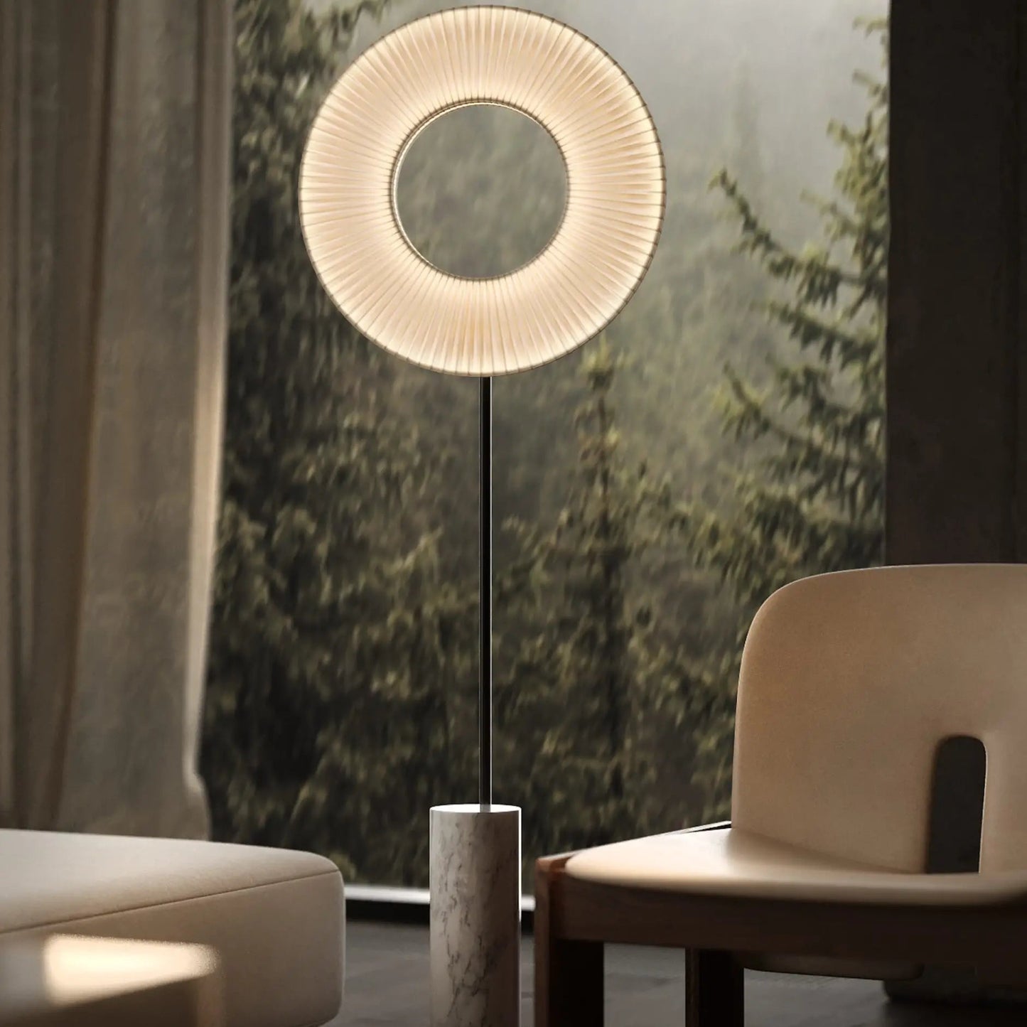 Iris floor totem 50 Lampadaires LED