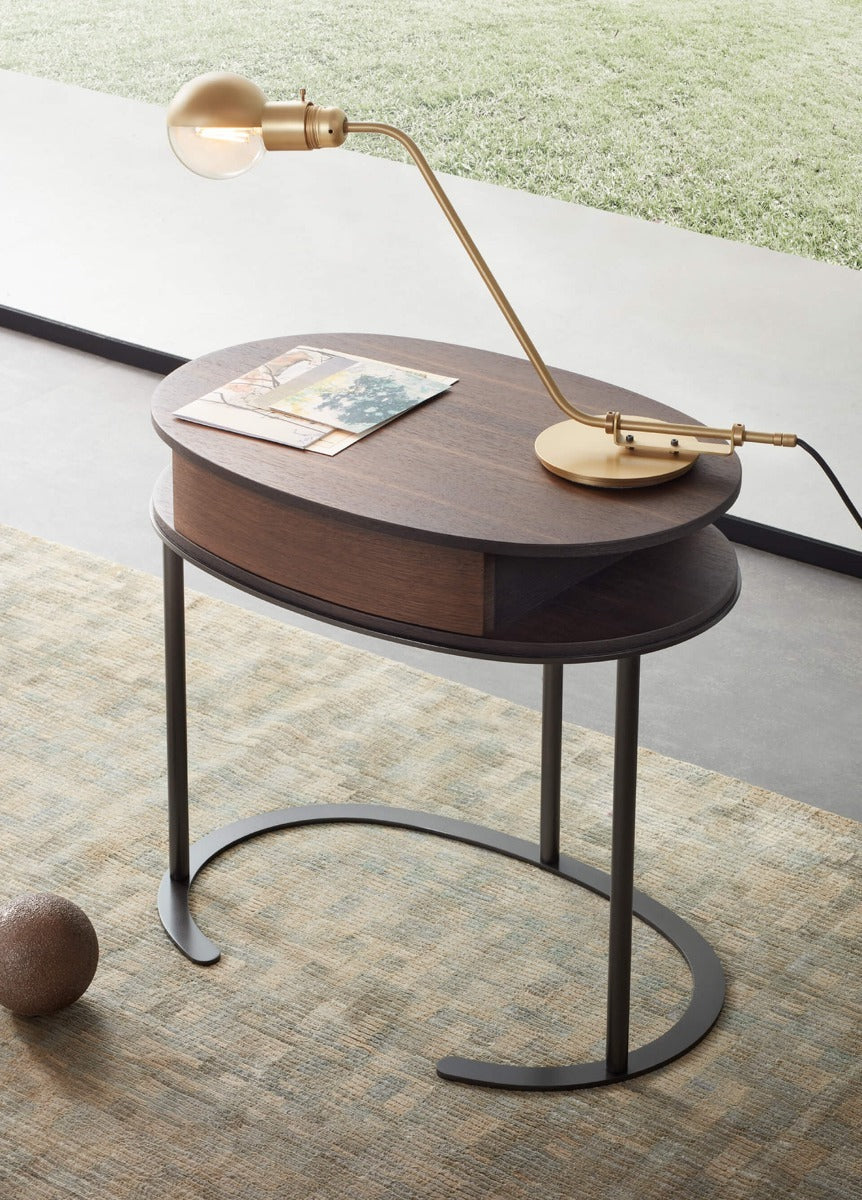 Table De Chevet Ortis Noyer