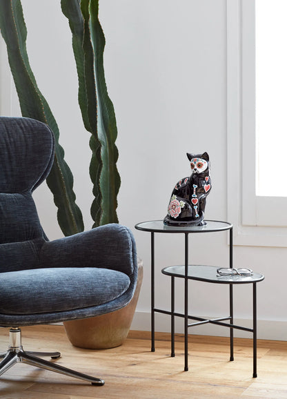 Catrina Cat Figurines Noir