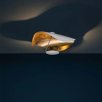 Lederam Manta CWS1 Noir Doré Plafonniers LED