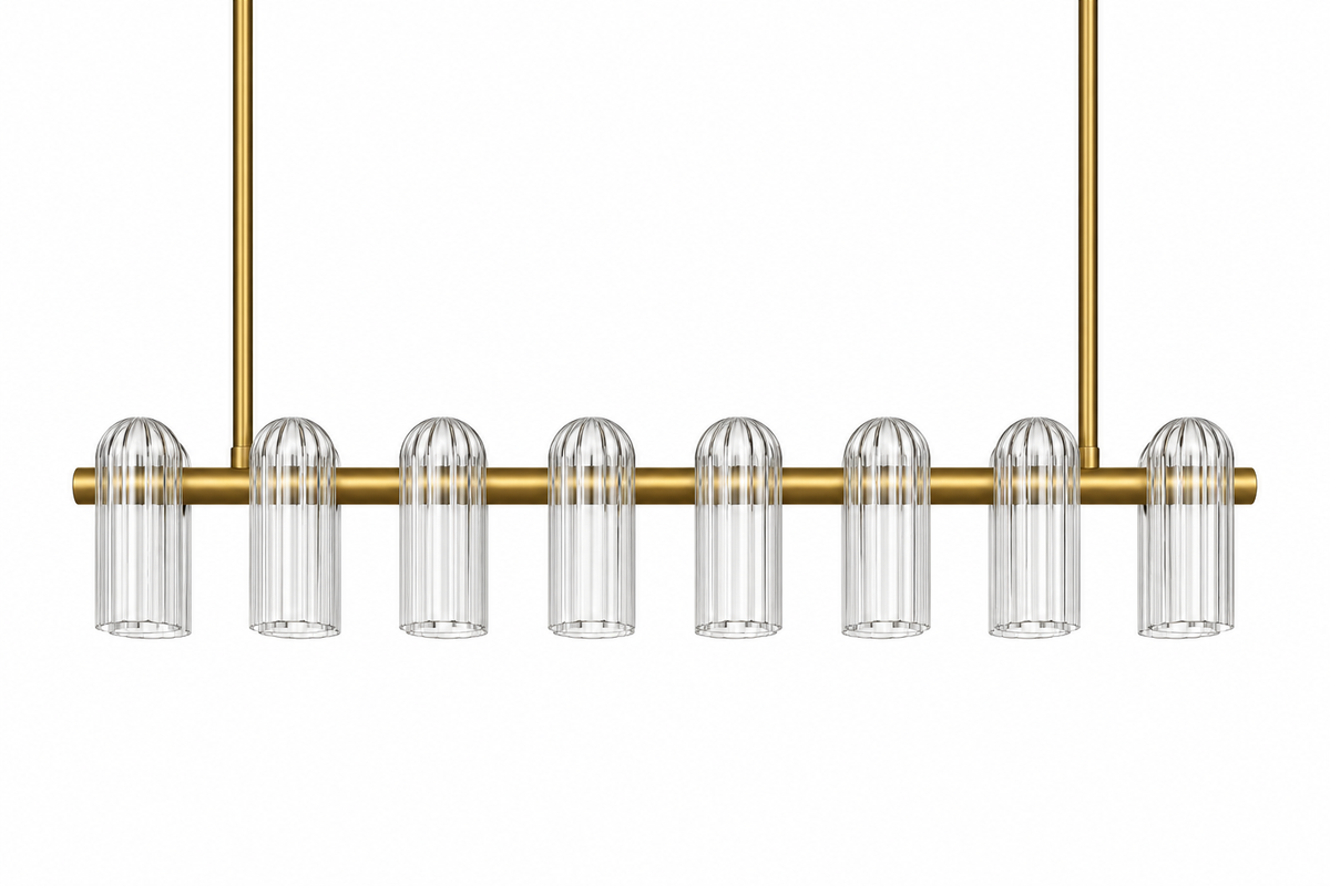 Odyssey Linear Chandelier LG Dries Suspensions