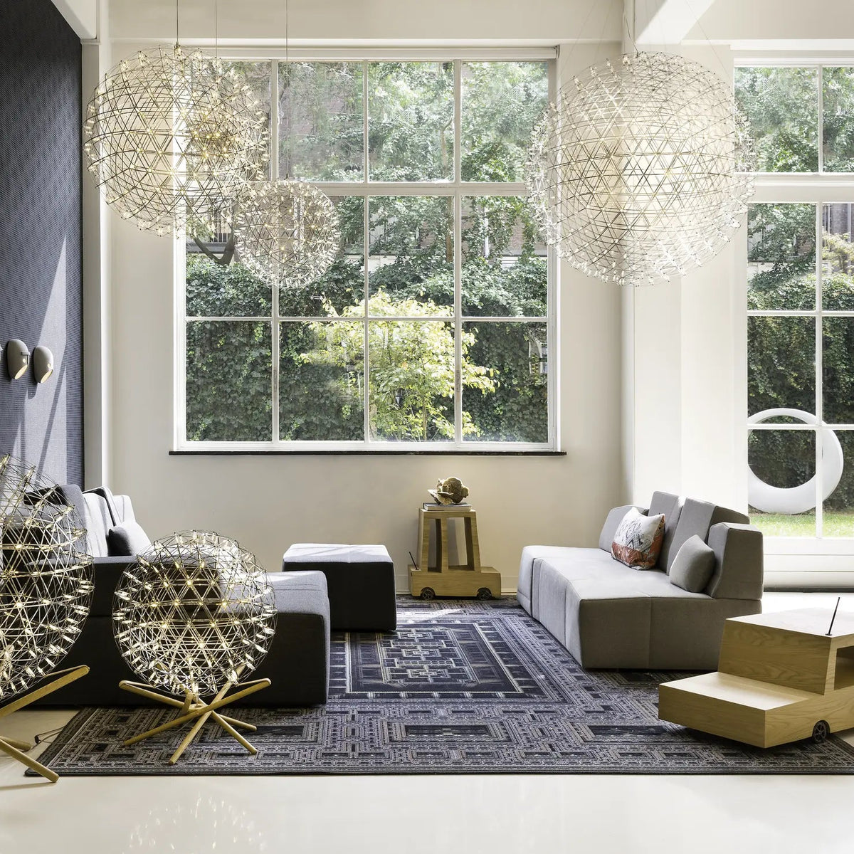 Raimond II R61 Suspensions LED Argent