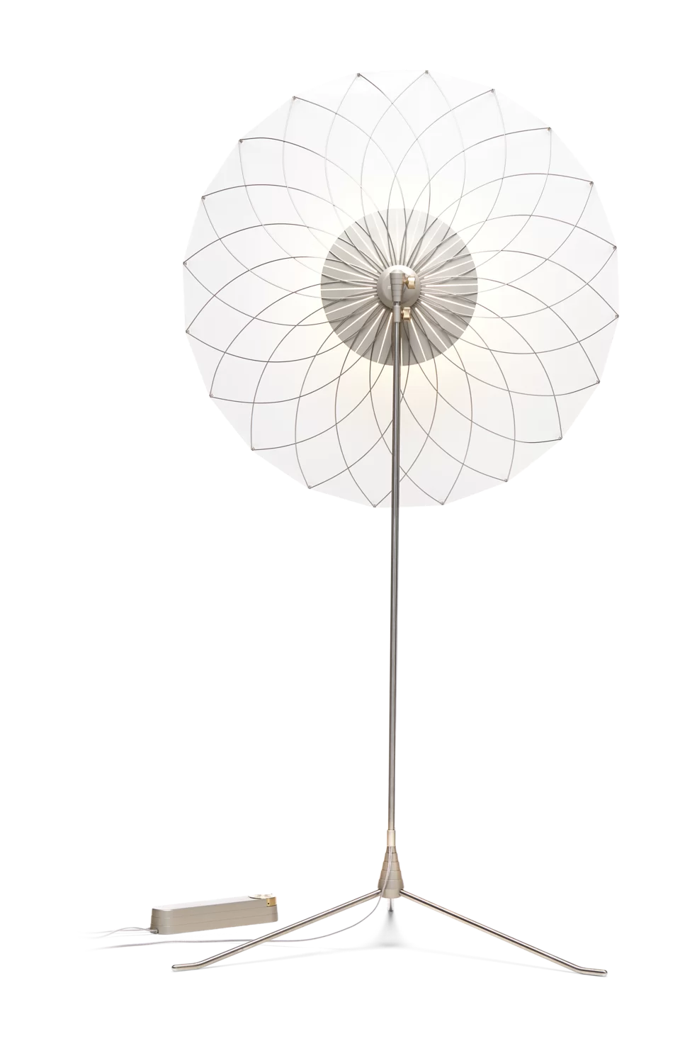 Filigree Lampadaires LED Blanc