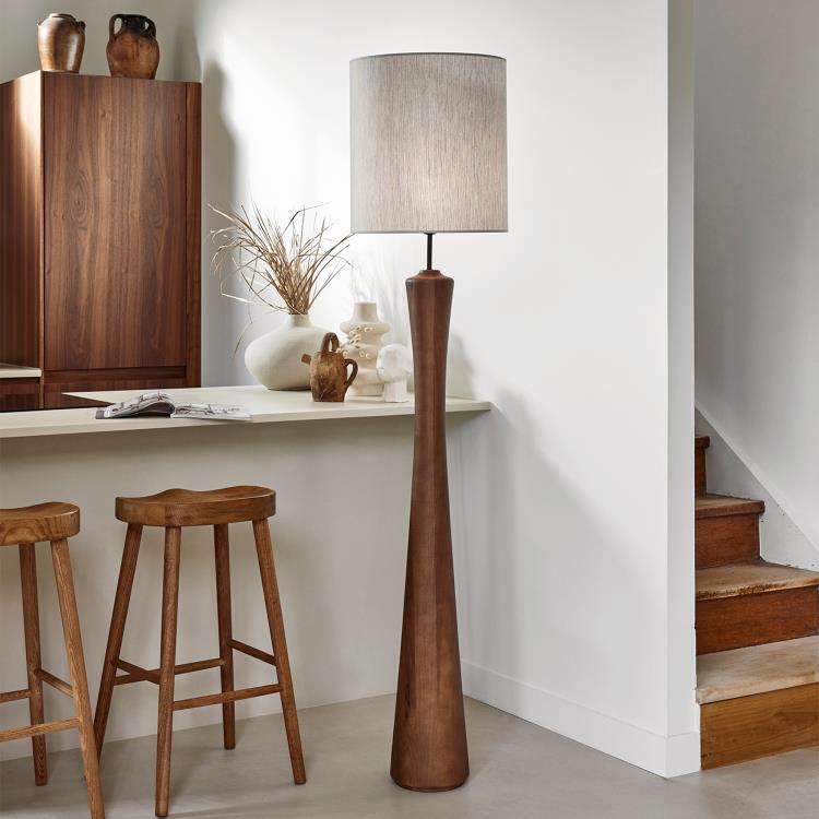 Mokuzai H184cm Lampadaires Blanc
