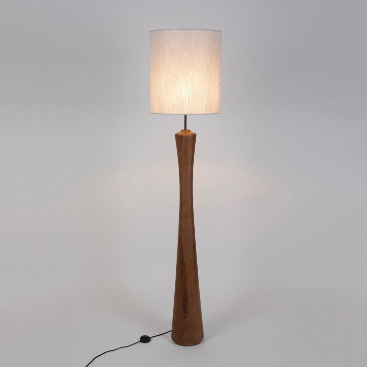 Mokuzai H184cm Lampadaires Blanc