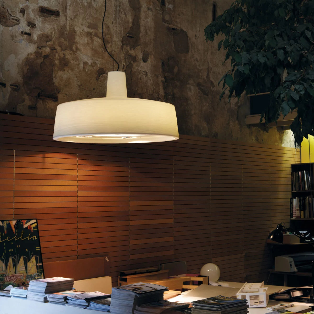 Soho Ø.38cm IP44 Suspensions Plafonniers LED