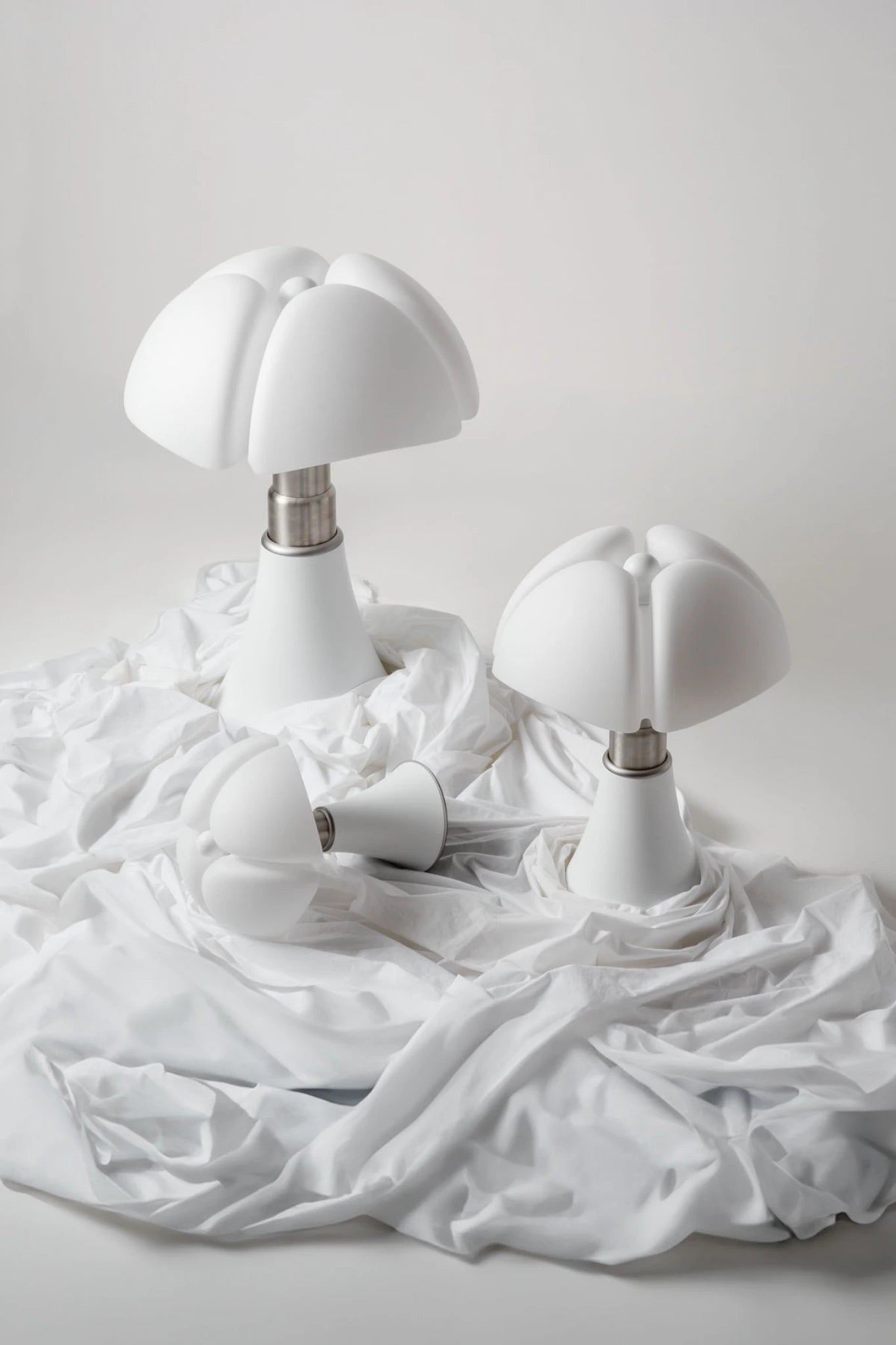 Mini Pipistrello Lampes de table Blanc Mat ambiance 4