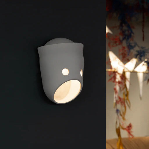 The Party Wall Lamp Coco Appliques LED Blanc