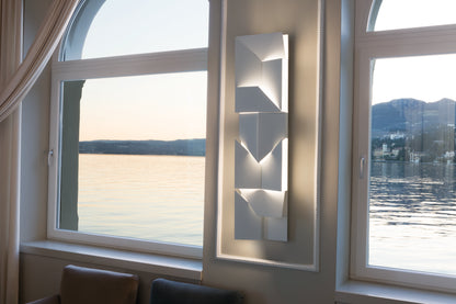 Wall Shadows Long Appliques LED Blanc