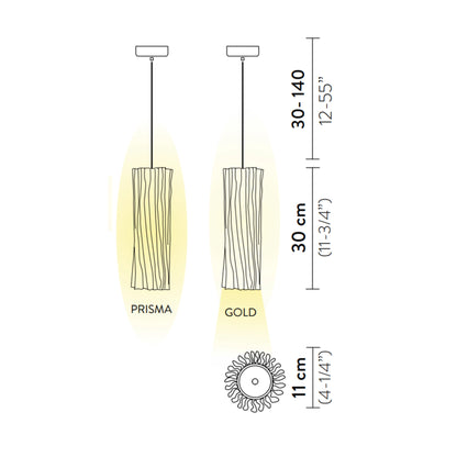 Accordéon Vertical Suspensions