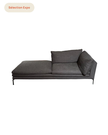 Zanotta William Canapé 3 Places Outlet | Cuir Déhoussable | Astéri ...