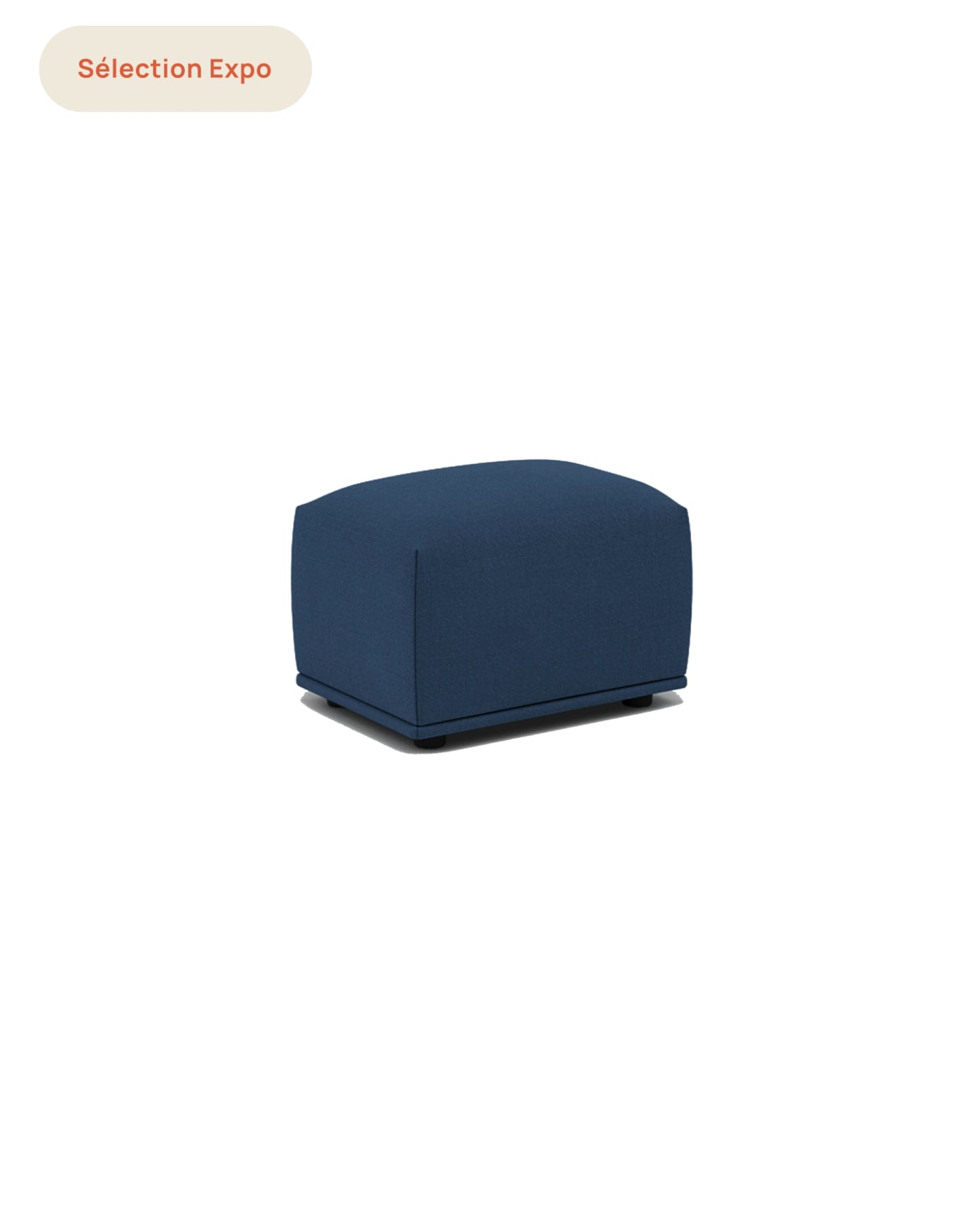 Echo Pouf Bleu Vert Outlet