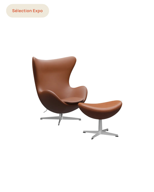 Egg Fauteuil et Ottoman Outlet