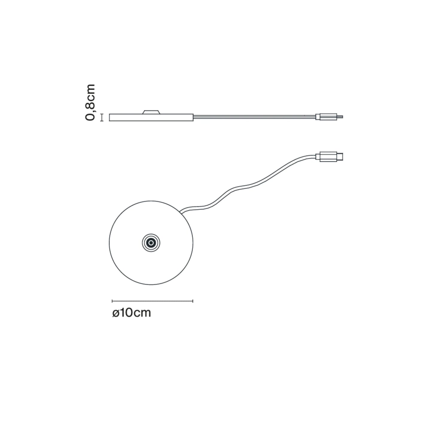 Base de recharge simple pour FollowMe