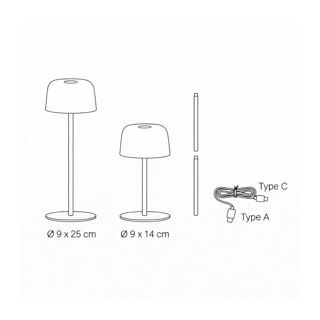 "1+1" Lampe sans fil