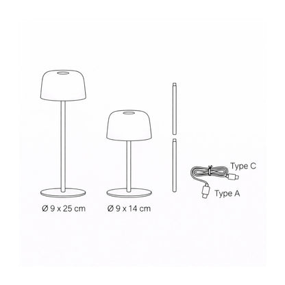 1+1 Lampe sans fil LED