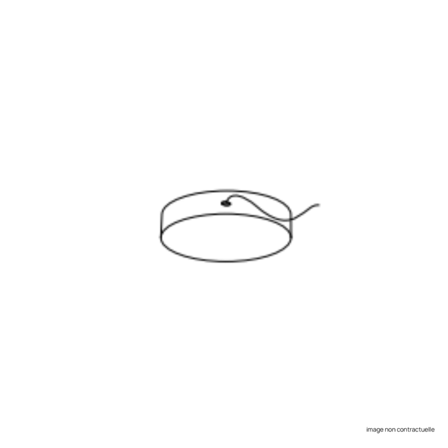 Platine Noir (sans driver) pour Applique Azou