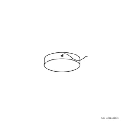 Platine Noir (sans driver) pour Applique Azou