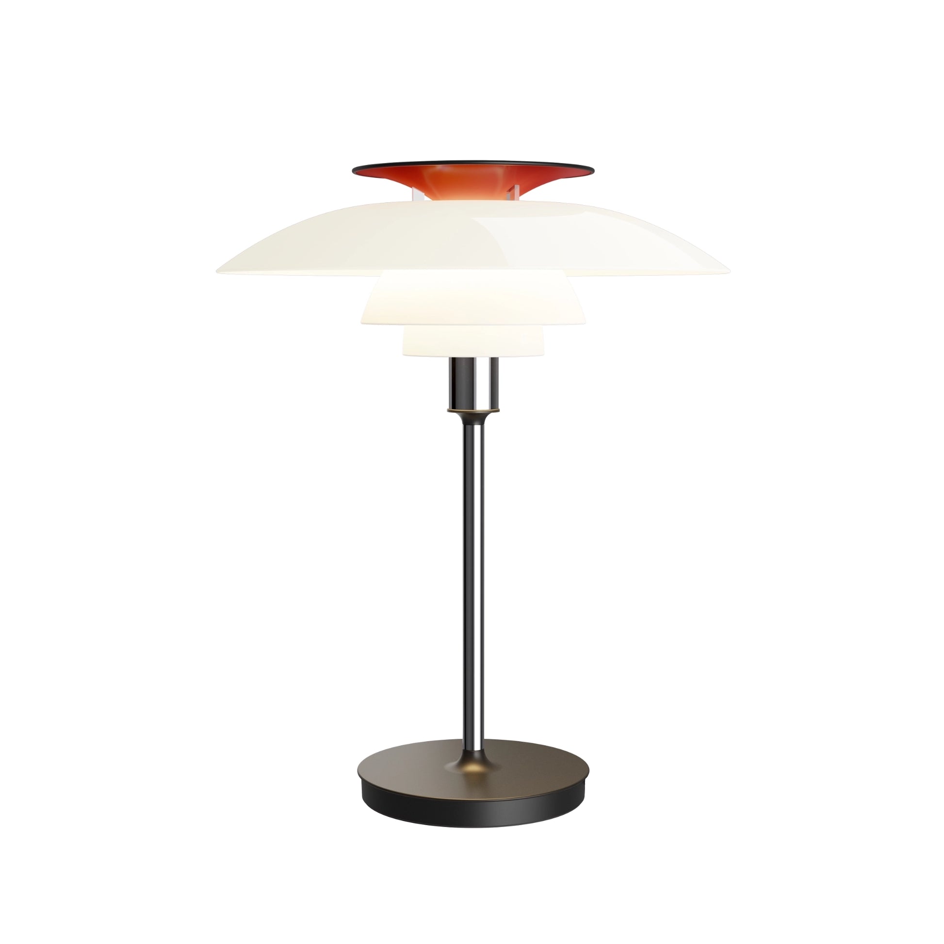 PH 80 Baladeuses et nomades chrome sur fond blanc