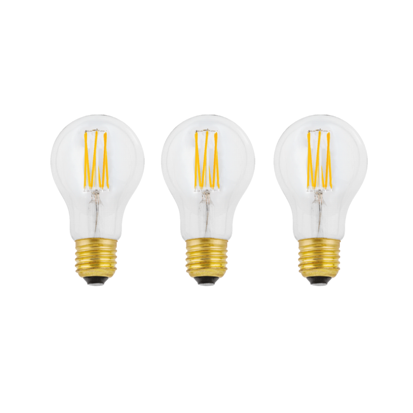 3 x Ampoules E27 A60 LED