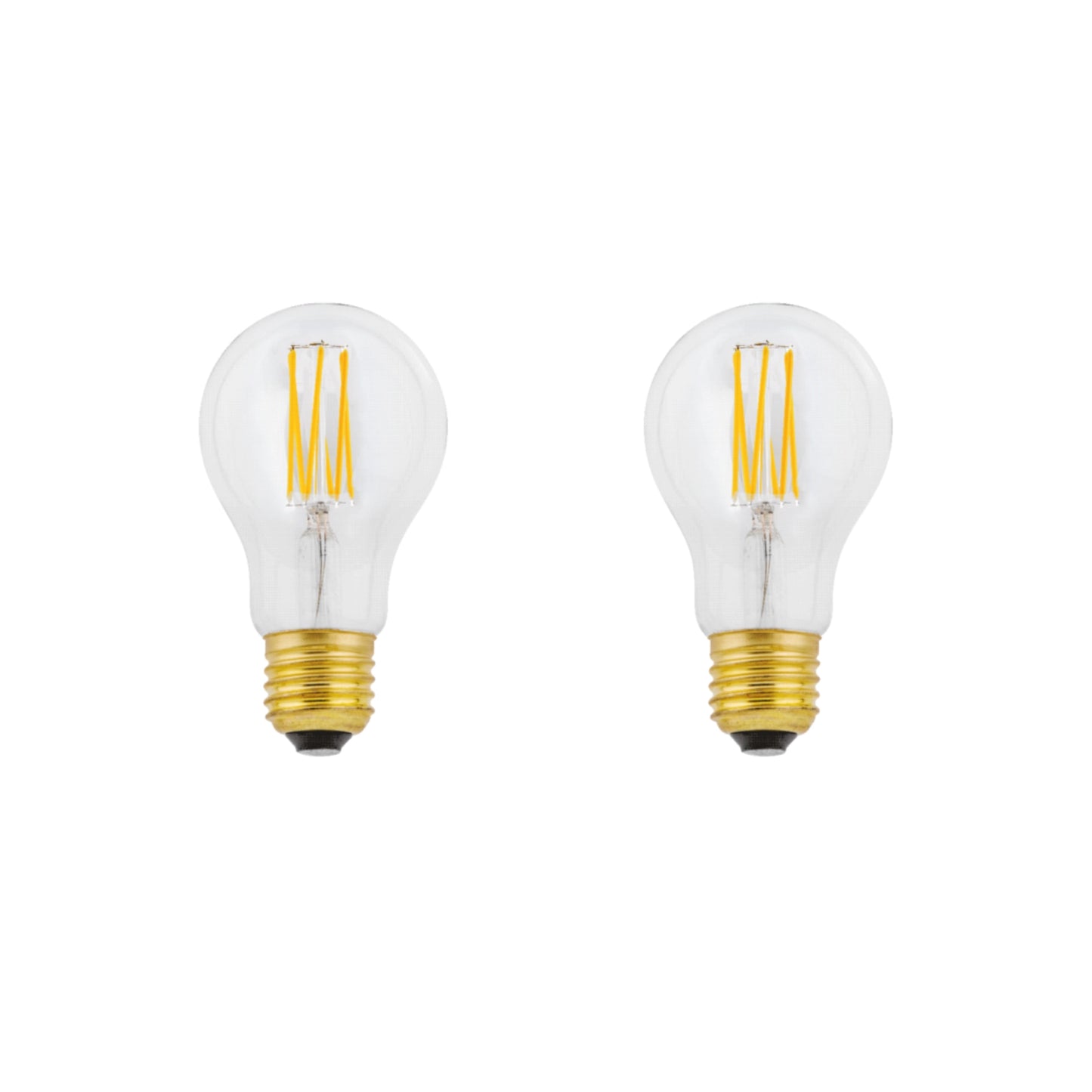 2 x Ampoules E27 A60 LED