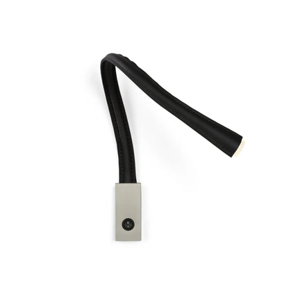 Flexiled 60cm Cuir base Nickel avec interrupteur Appliques LED