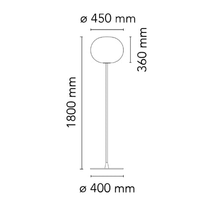 Glo-Ball Floor 3 Lampadaires