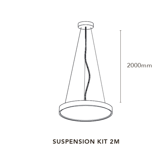 Surface Suspension Kit 2M Accessoires