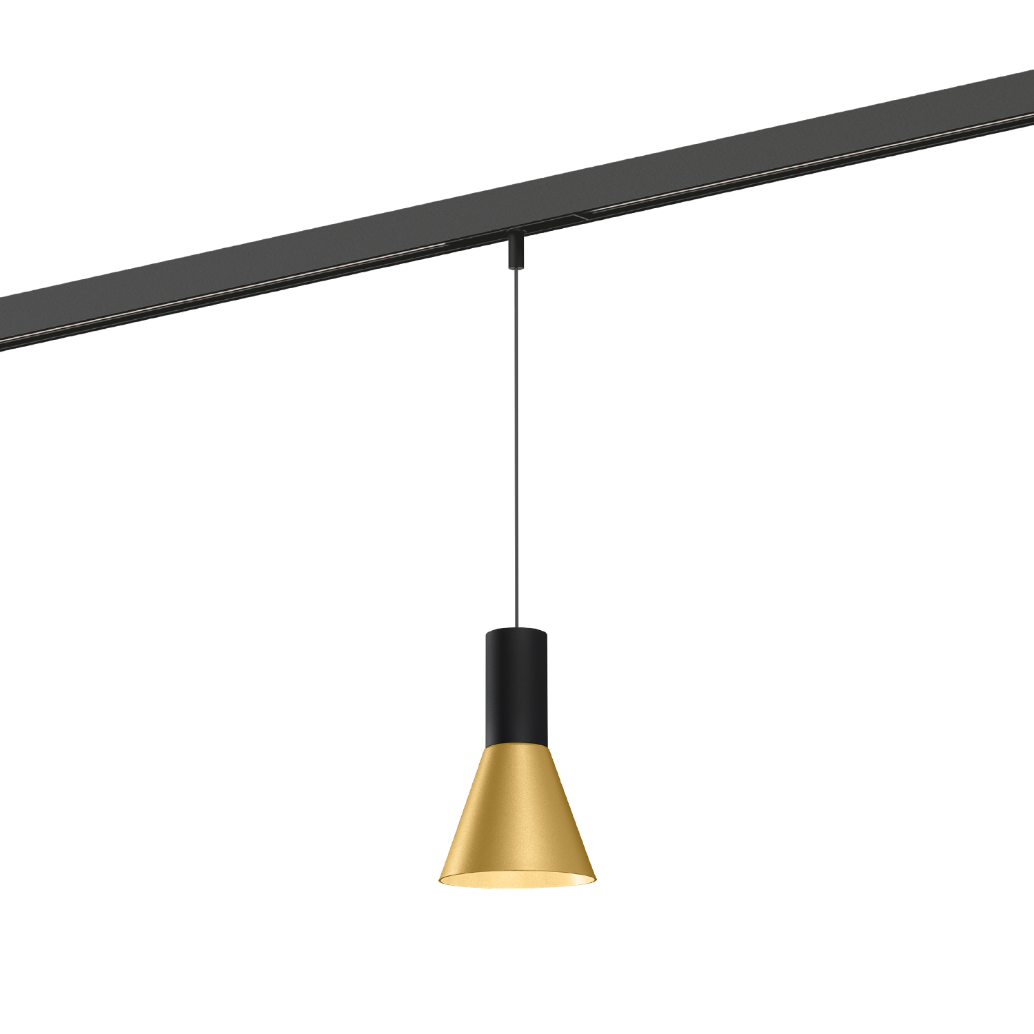 Noir mat + or