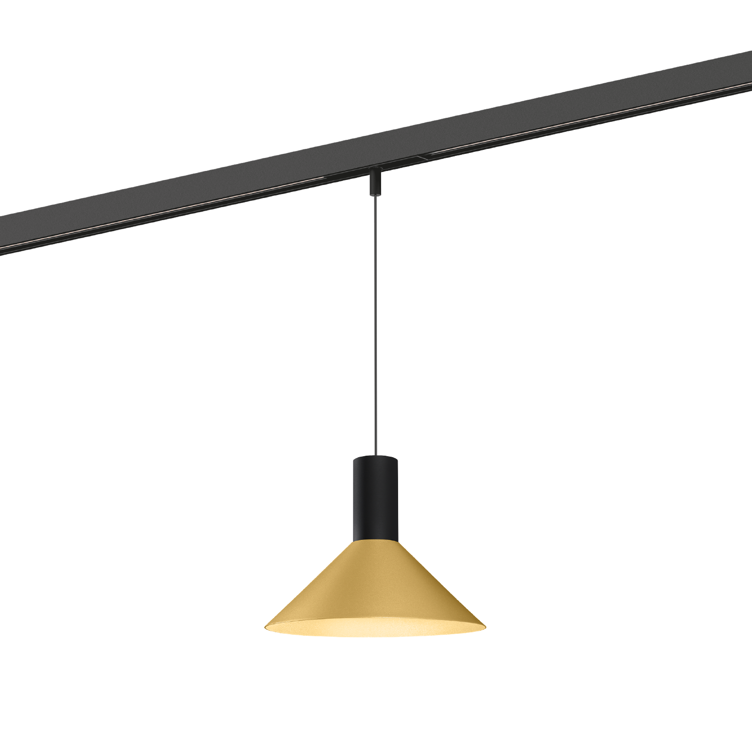 Noir mat + or