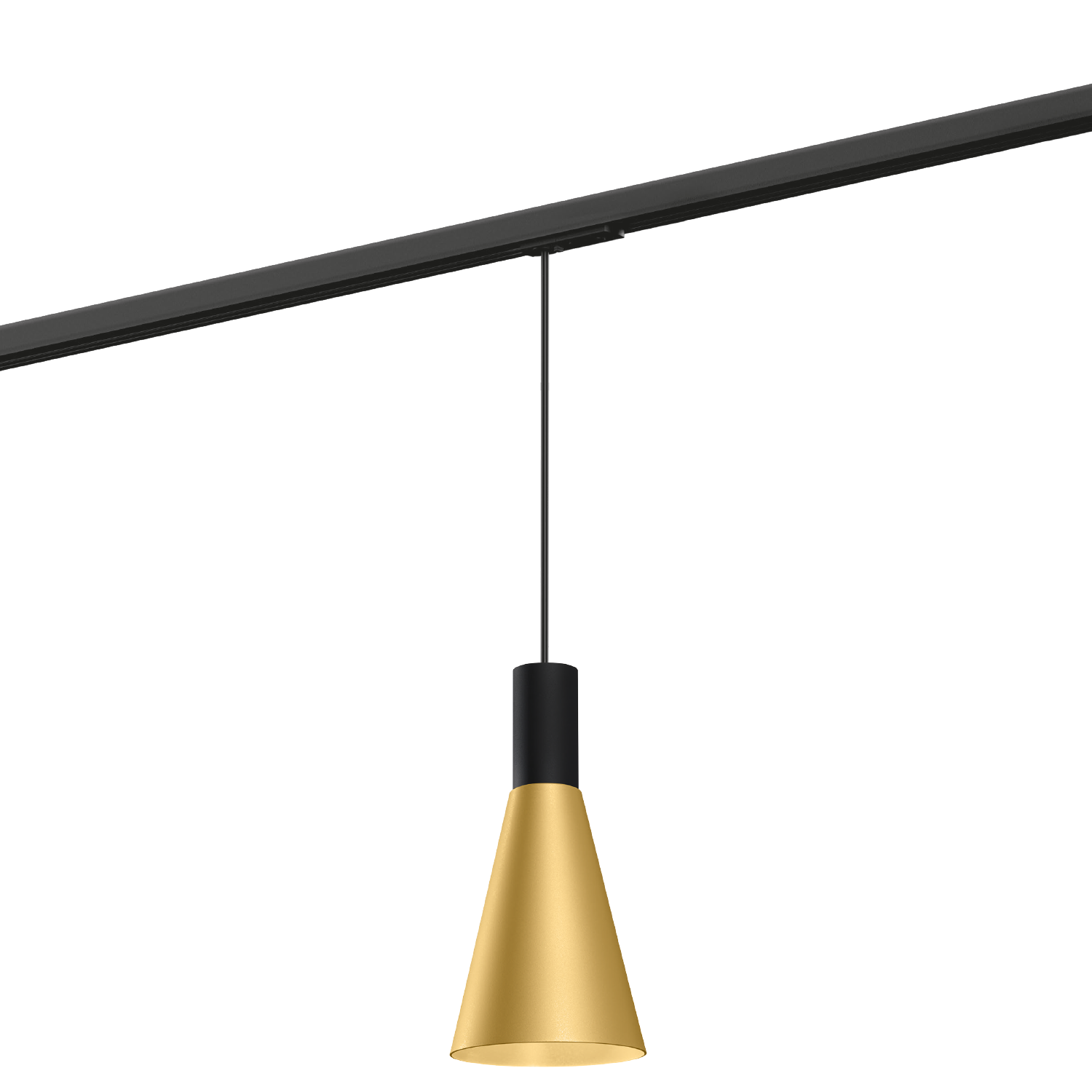 Noir mat + or
