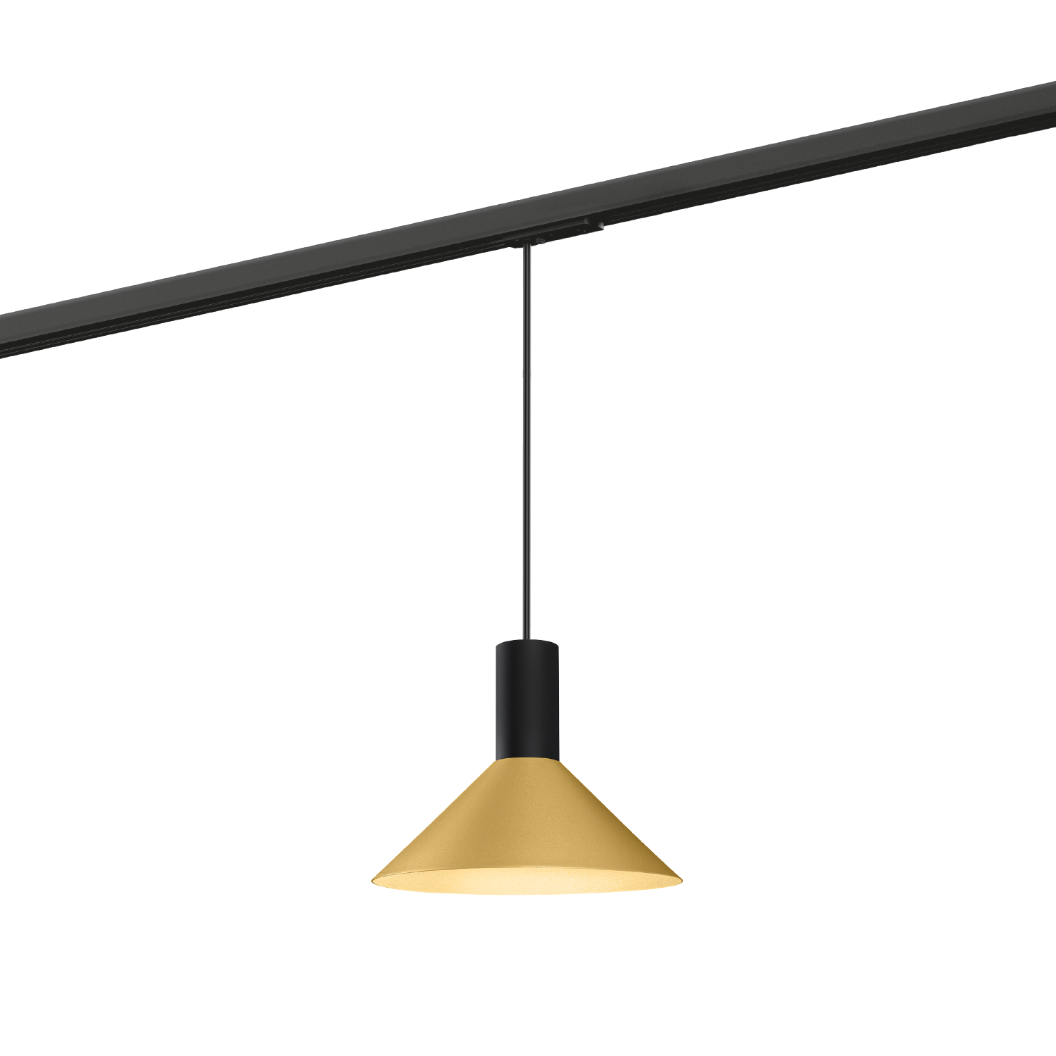 Noir mat + or