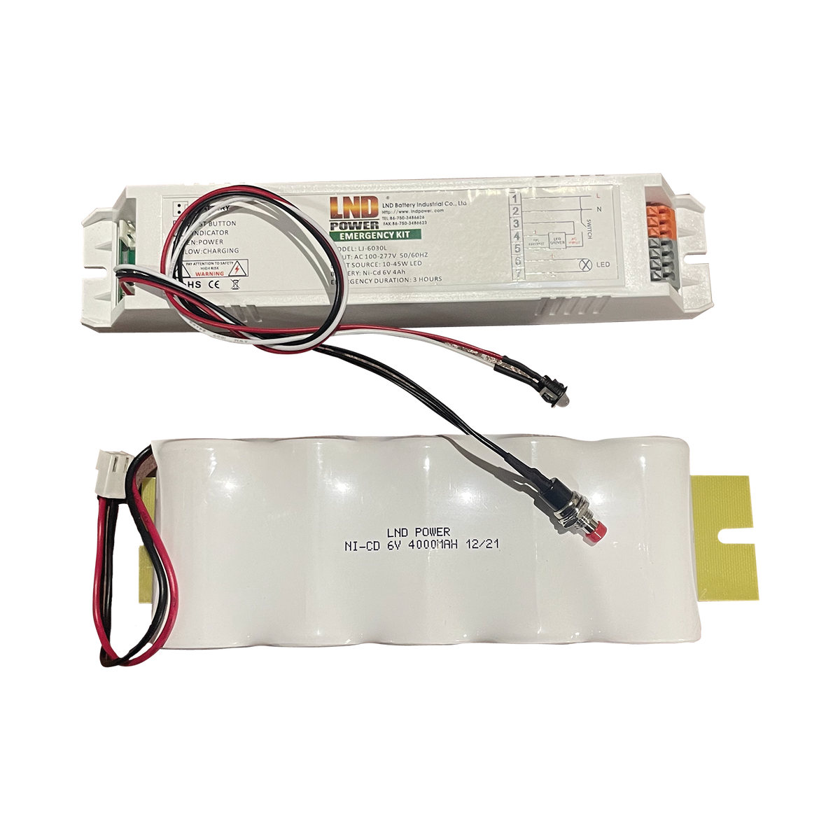 EMERGENCY KIT LND POWER : LJ-6030L 3H Accessoires