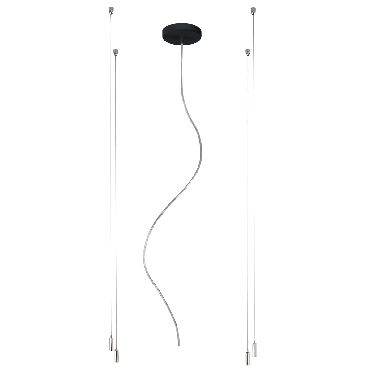 Isia Pendant Kit CONJ.COL.3453 NGRO 3M Accessoires