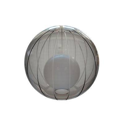 Doris Glass shade Ø120 Abat-jours