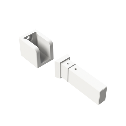 Easy Link Profile Fixing to Wall White Accessoires