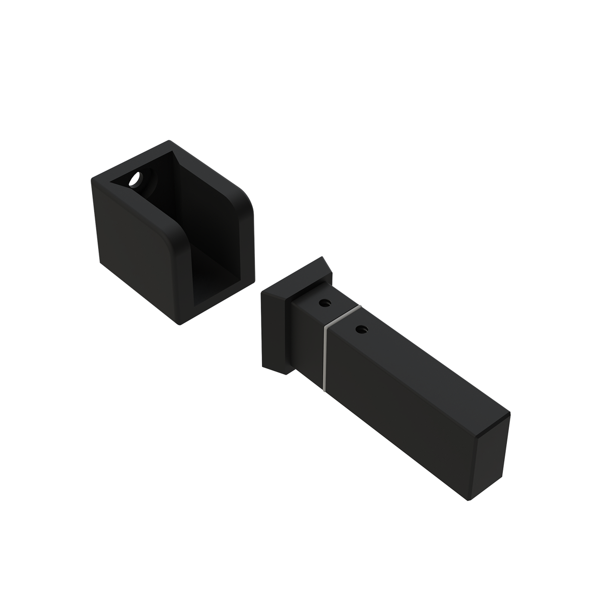 Easy Link Profile Fixing to Wall Black Accessoires