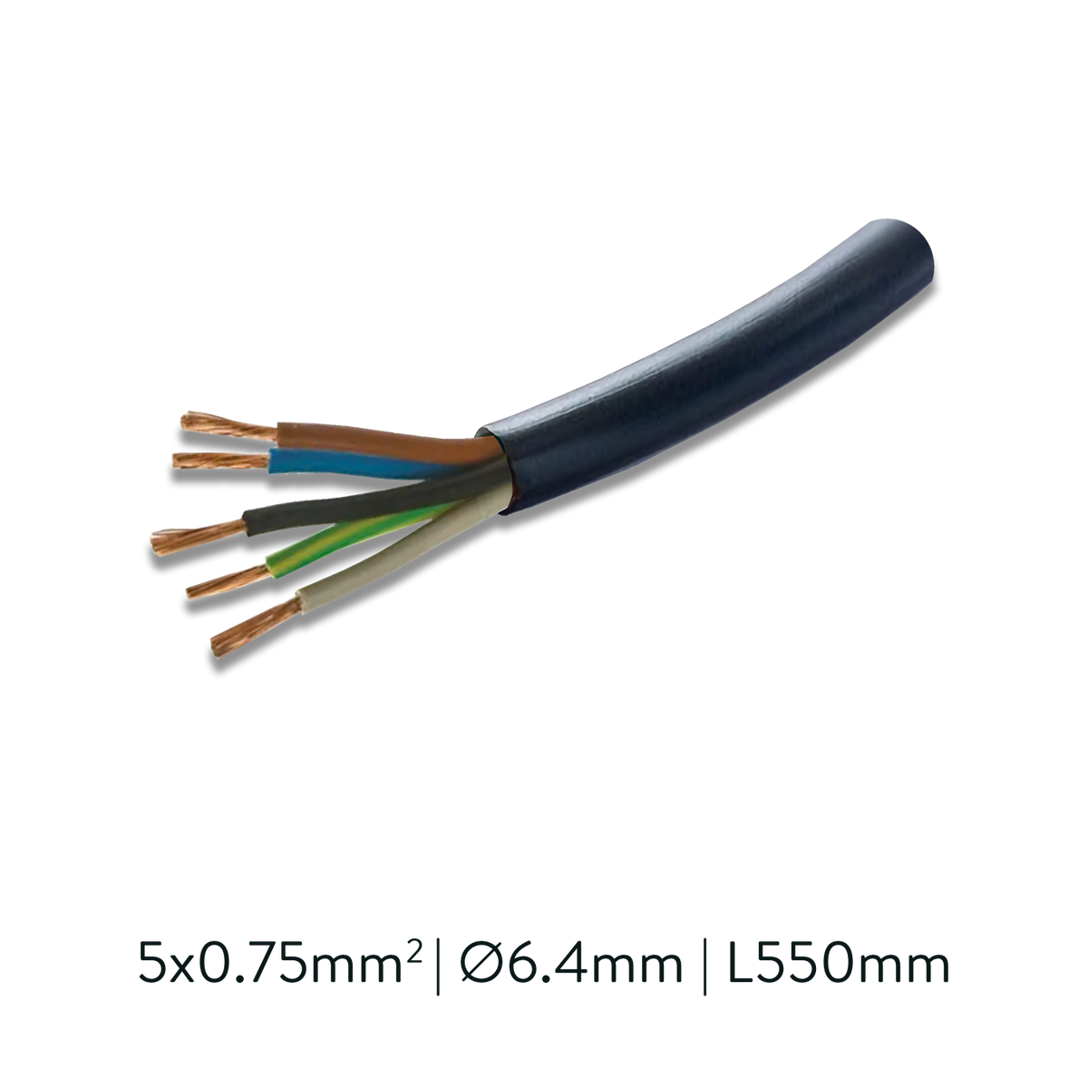 Easy Link PVC Wire 5 Poles L 550mm DALI/Push Accessoires