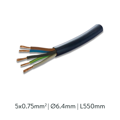 Easy Link PVC Wire 5 Poles L 550mm DALI/Push Accessoires