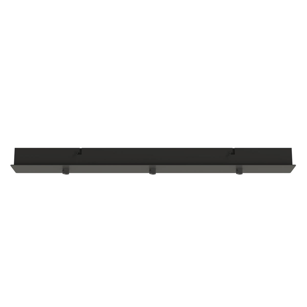 Rectangular multiple base 680x87 mm with 3 outlets Accessoires